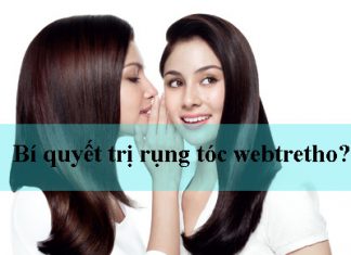Chia sẽ bí quyết trị rụng tóc thành công trên webtretho