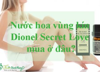 Nước hoa vùng kín Dionel Secret Love mua ở đâu chính hãng?