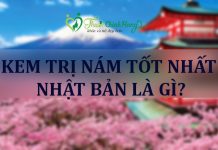Kem trị nám da tốt Nhật Bản