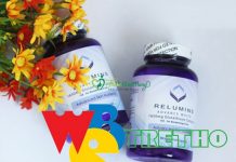 Viên uống trắng da Relumins 1650mg 90 viên của Mỹ