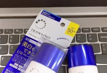 Kem chống nắng Transino giá bao nhiêu?