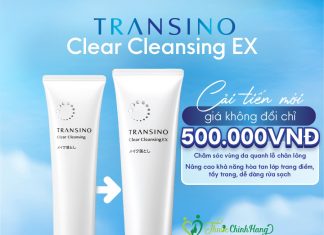 Tẩy trang Transino Clear Cleansing 120g Nhật Bản mua ở đâu chính hãng?